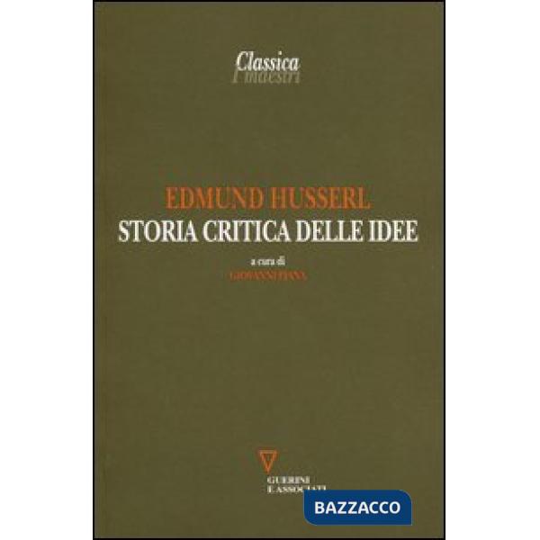 Storia critica delle idee
