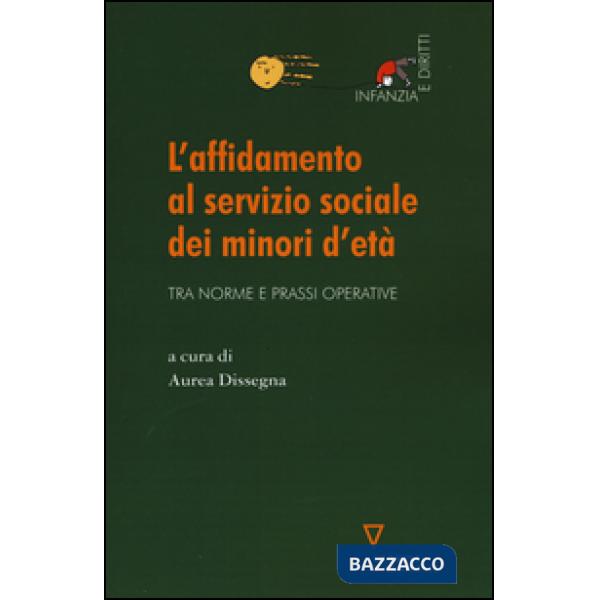 Affidamento al servizio sociale dei minori d'età. Tra norme e prassi operative (L')