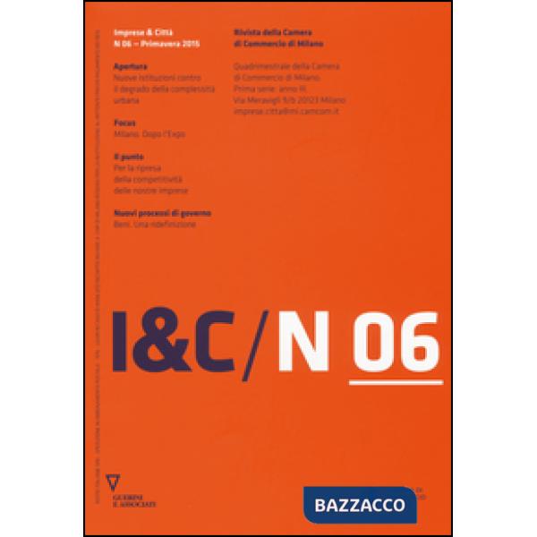 Imprese & città (2015). Vol. 6