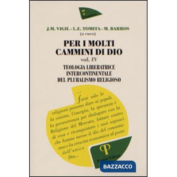 Per i molti cammini di Dio. Vol. 4: Teologia liberatrice intercontinentale del pluralismo religioso