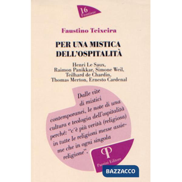 Per una mistica dell'ospitalità