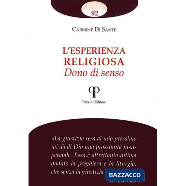 Esperienza religiosa. Dono di senso (L')