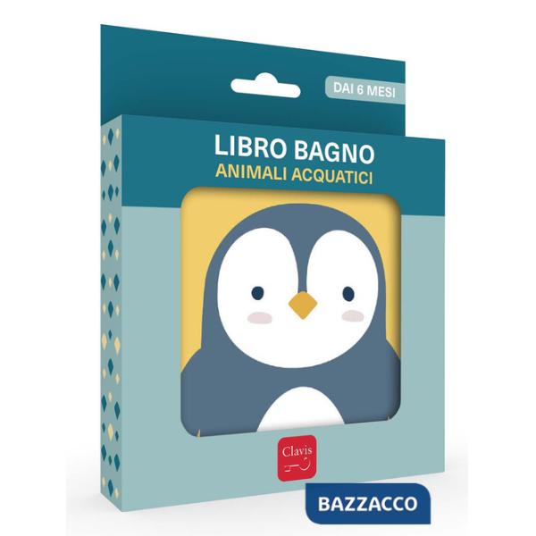 Animali acquatici. Libro bagno. Ediz. a colori