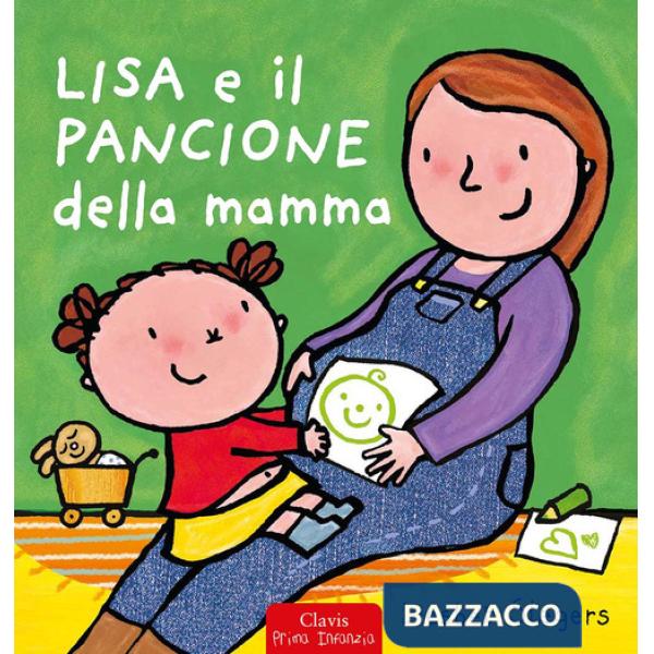 Lisa e il pancione della mamma