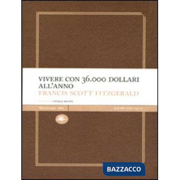 Vivere con 36.000 dollari all'anno