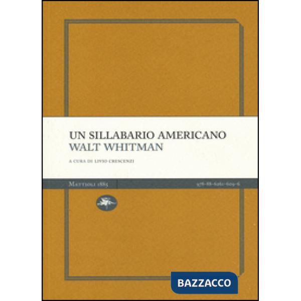 Sillabario americano (Un)