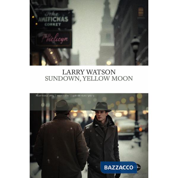 Sundown, yellow moon