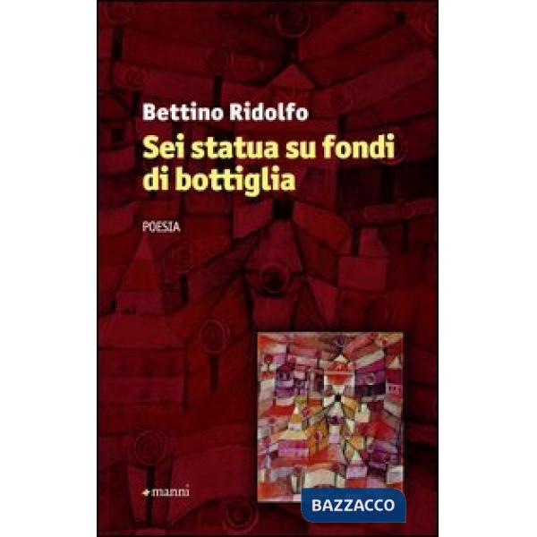 Sei statua su fondi di bottiglia