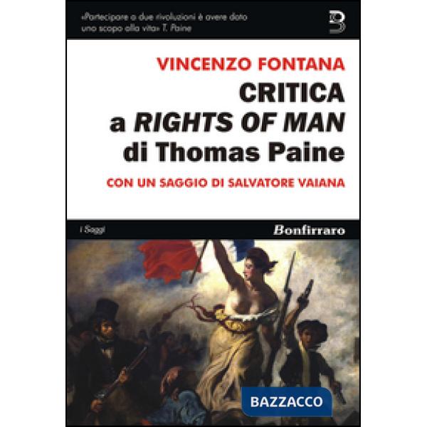 Critica a «Rights of man» di Thomas Paine