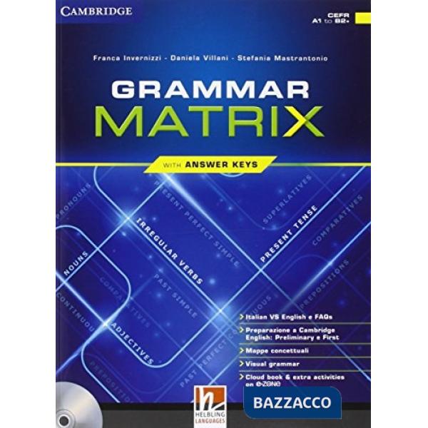 GRAMMAR MATRIX STUDENT'S BOOK + ANSWERS KEY + CDR