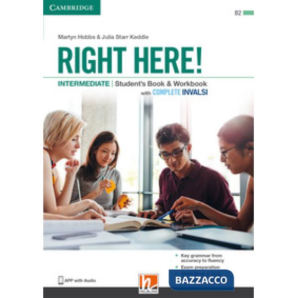 RIGHT HERE! INTERM STUDENT'S PACK + INVALSI