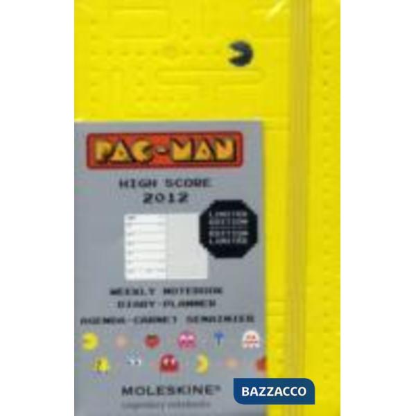 Weekly planners, Pac-Man, limited edition. Pocket, yellow