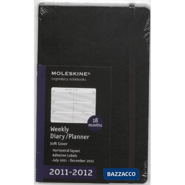 18months, weekly planner, horizontal. Large, soft cover