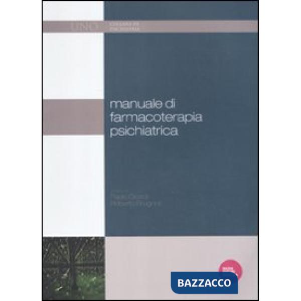 Manuale di farmacoterapia psichiatrica