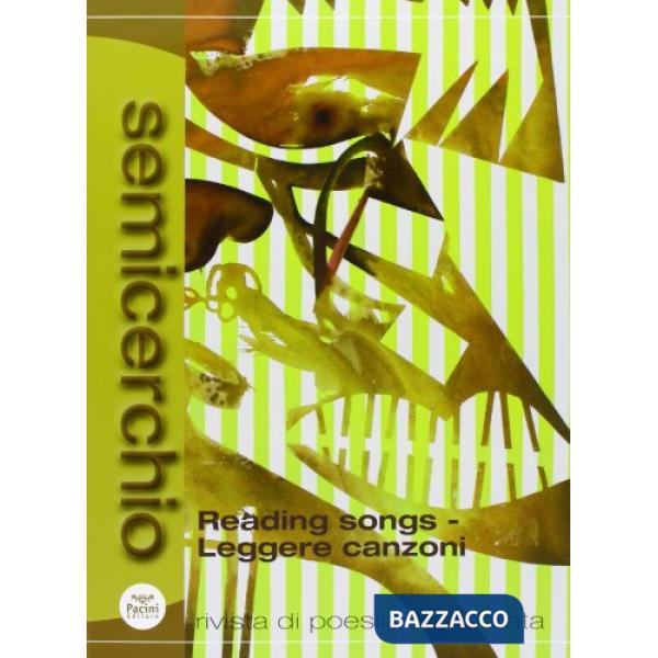 Semicerchio (2012). Vol. 1: Reading songs. Leggere canzoni