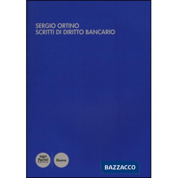 Scritti di diritto bancario