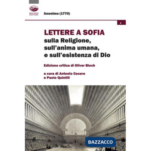 Lettere a Sophia sulla religione, sull'anima umana e sull'esistenza di Dio