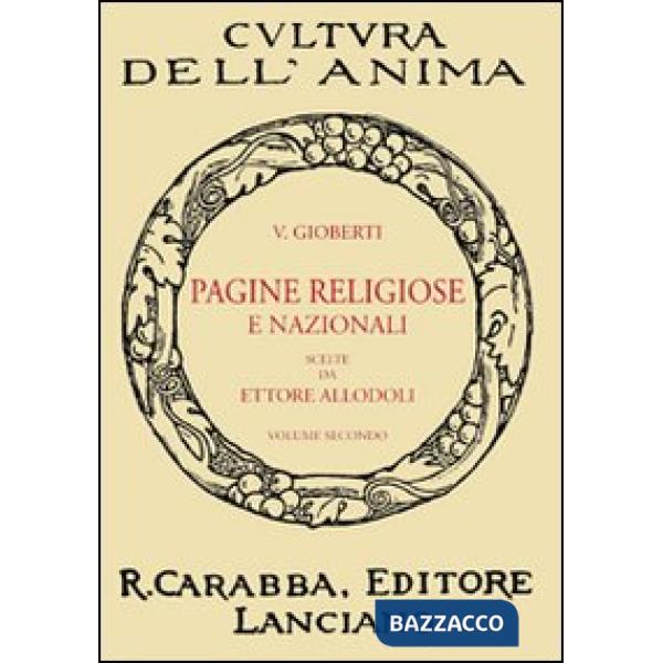 Pagine religiose e nazionali. Vol. 2