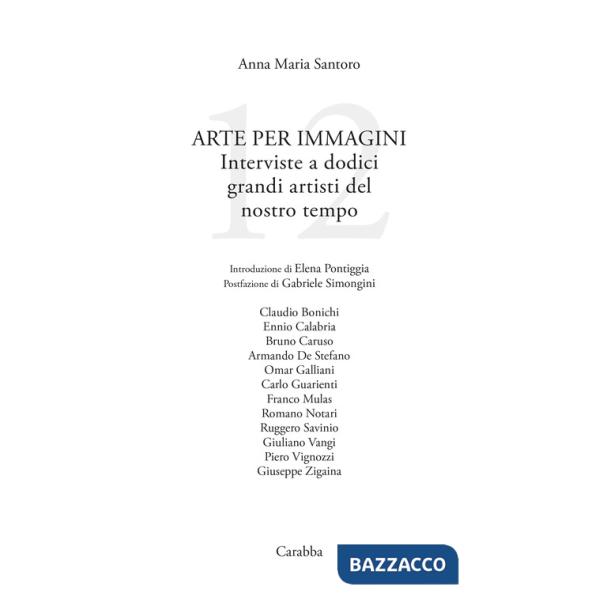 Arte per immagini. Interviste a dodici grandi artisti del nostro tempo