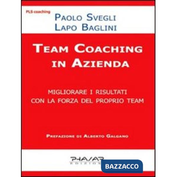 Team coaching in azienda. Migliorare i risultati con la forza del proprio team
