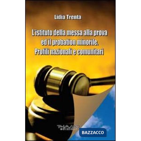 Istituto della messa alla prova ed il probation minorile. Profili nazionali e comunitari (L')