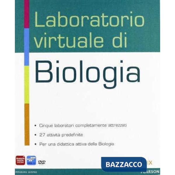 LAB. VIRTUALE BIOLOGIA DVDROM DELUXE SESTINO