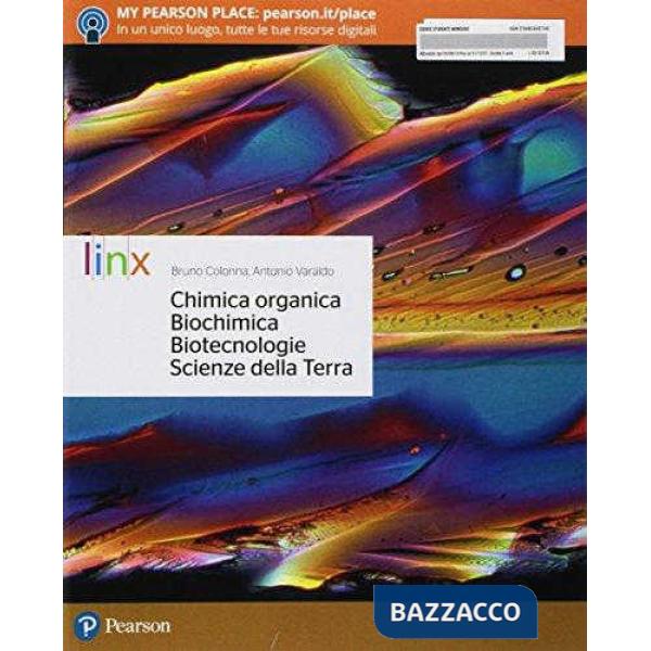 CHIMICA ORGAN, BIOCH, BIOTECNOL, SC TERRA VOL + LIBROLIQUIDO