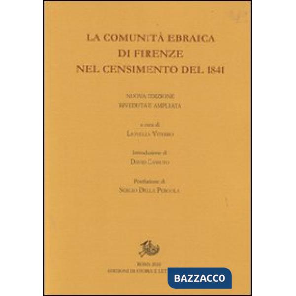 Comunità ebraica di Firenze nel censimento del 1841 (La)