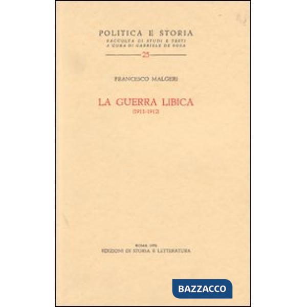 Guerra libica (1911-1912) (La)