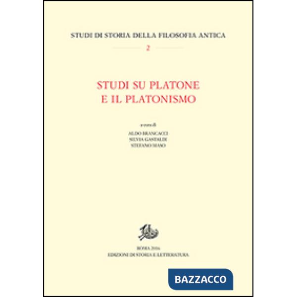 Studi su Platone e il platonismo