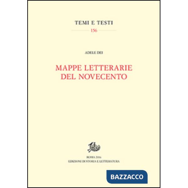 Mappe letterarie del Novecento