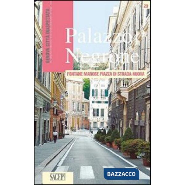 Palazzo Negrone. Fontane Marose piazza di Strada Nuova