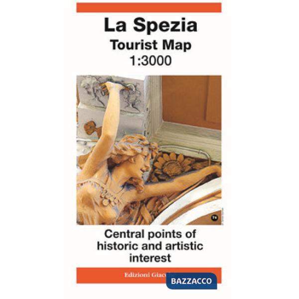 La Spezia Tourist Map 1:3.000. Central points of historic and artistic interest