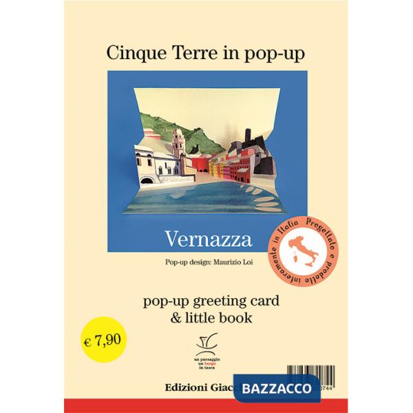 Vernazza in pop-up, greeting card e little book. Ediz. illustrata