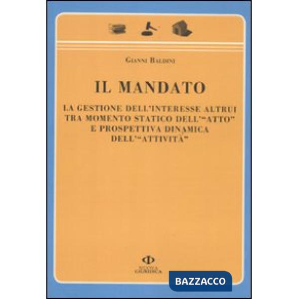 Mandato. La gestione dell'interesse altrui tra momento statico dell'«atto» e prospettiva dinamica dell'«attività» (Il)