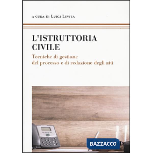 Istruttoria civile. Tecniche di gestione del processo e di redazione degli atti (L')