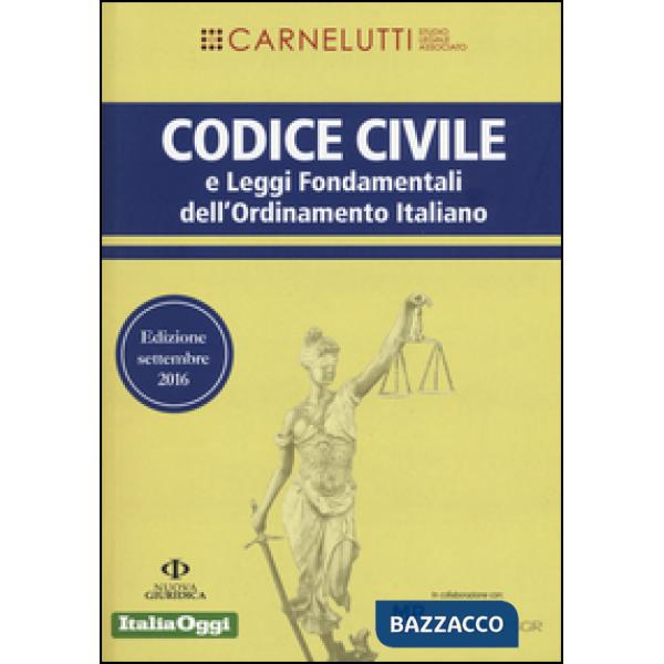 Codice civile e leggi fondamentali dell'ordinamento italiano