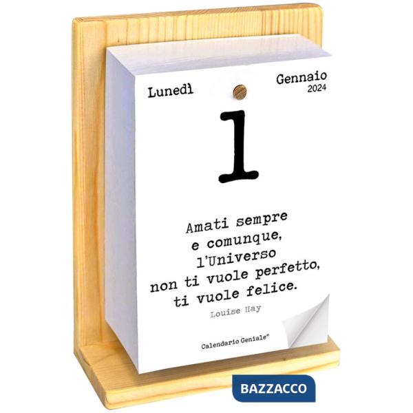 Calendario geniale 2024 con supporto