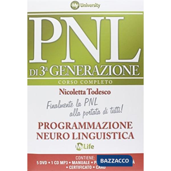 PNL di 3ª generazione. My Life University. Con CD Audio formato MP3. Con 7 DVD