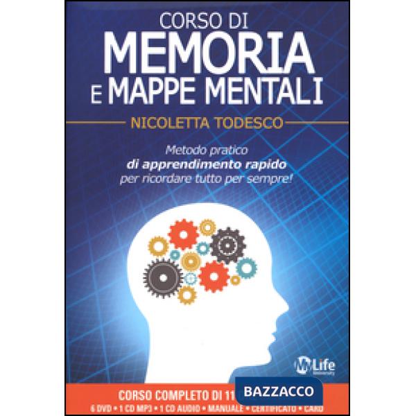 Corso di memoria e mappe mentali e CD Audio formato MP3. Con 6 DVD