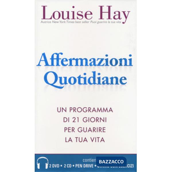 Affermazioni quotidiane. Con la tecnica dello specchio. 21 giorni per guarire la tua vita. Con 2 DVD video. Con 2 CD-Audio. Con 
