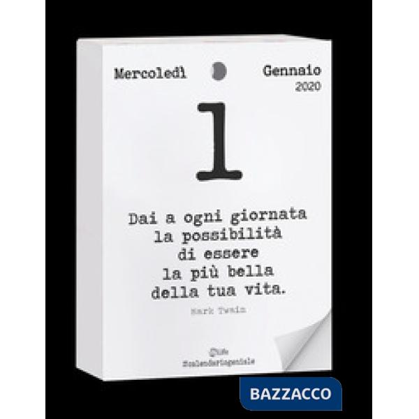 Calendario geniale 2020. Leggi la frase del giorno e condividi i pensieri filosofici di tutti i tempi