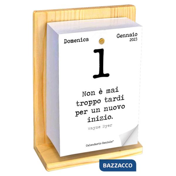 Calendario geniale 2023 con supporto