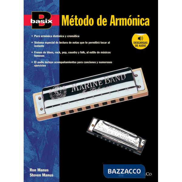 Método de armónica. Basix. Con File audio per il download