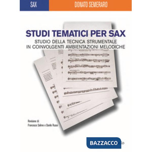 Studi tematici per sax