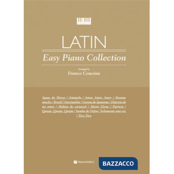 Latin. Easy piano collection