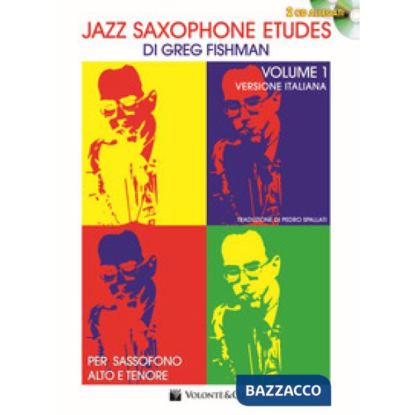 Jazz saxophone etudes. Con 2 CD Audio. Vol. 1