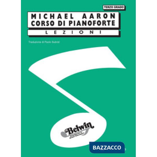 Corso di pianoforte. Terzo grado
