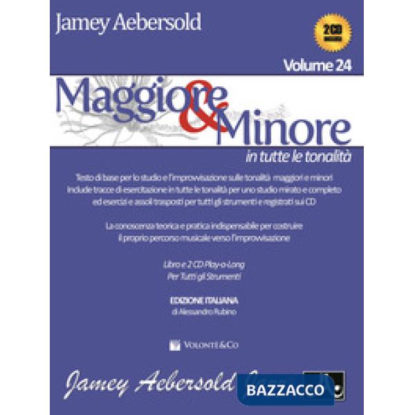 Maggiore & minore in tutte le tonalità. Con CD Audio. Vol. 24