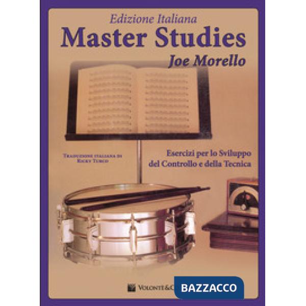 Master studies. Ediz. italiana